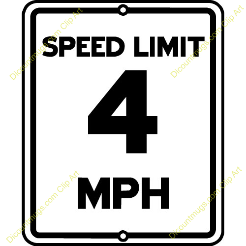 Speed Limit Sign Clip Art Images   Pictures   Becuo