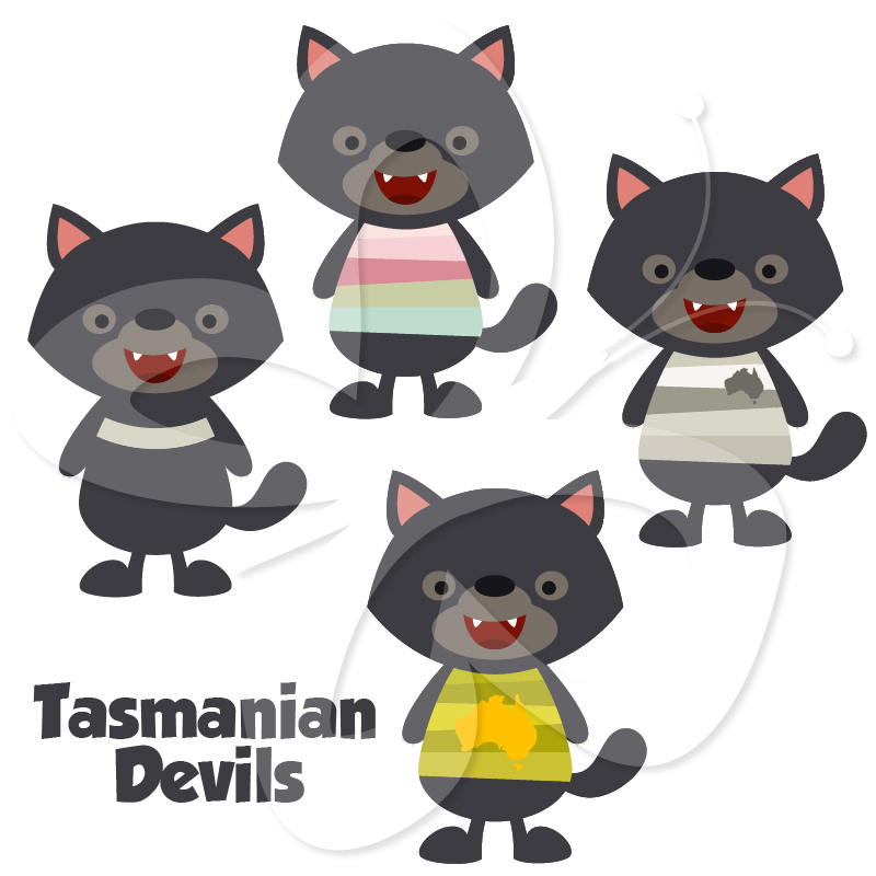 Tasmanian Devil Clipart   Creative Clipart Collection