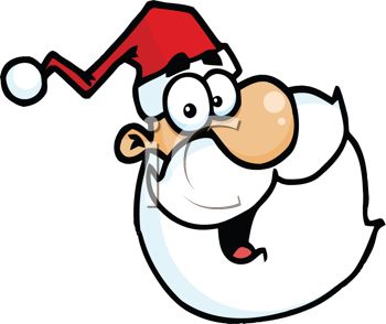 This Cartoon Santa Clip Art Image Is Available As Part Of A Low