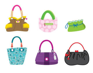 Your Purse Connection This Colorful Set Of Six Purses Is To Jazz Up