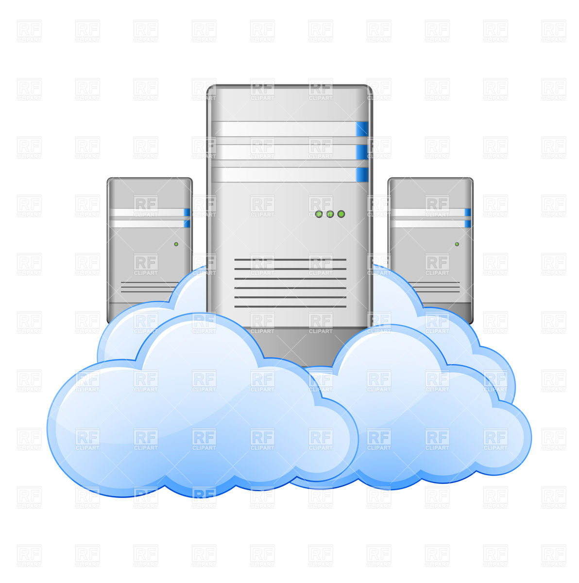 Concept   Datacenter Download Royalty Free Vector Clipart  Eps