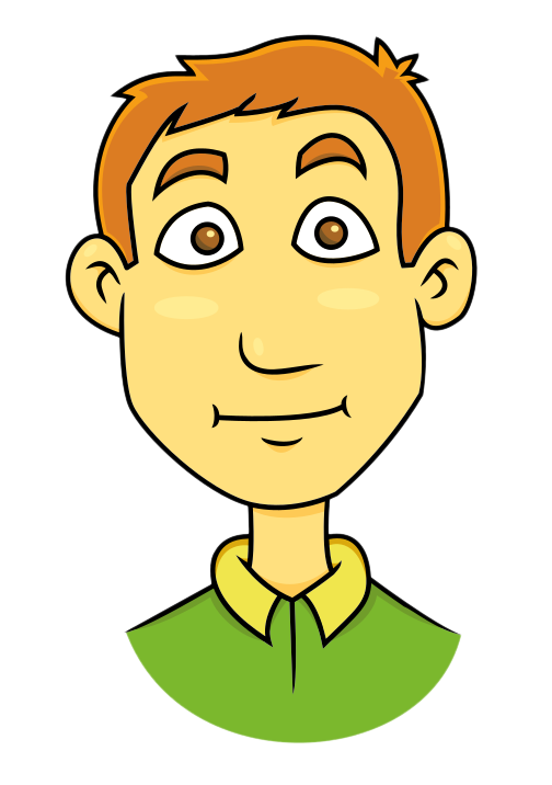 Free Well Groomed Young Man Clip Art