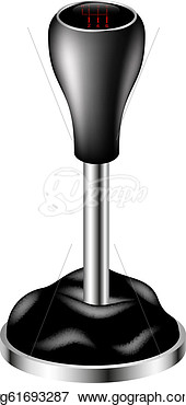 Gear Shifter Isolated On White Background  Eps Clipart Gg61693287