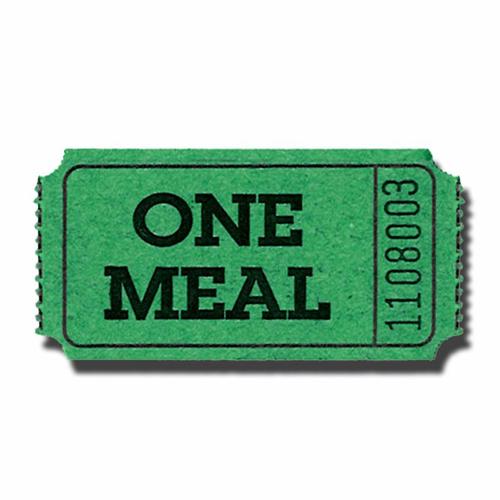 Meal Ticket Template   Cliparts Co