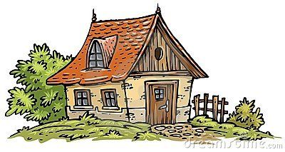 Old Cottage Clip Art By Ebartcartoons Via Dreamstime