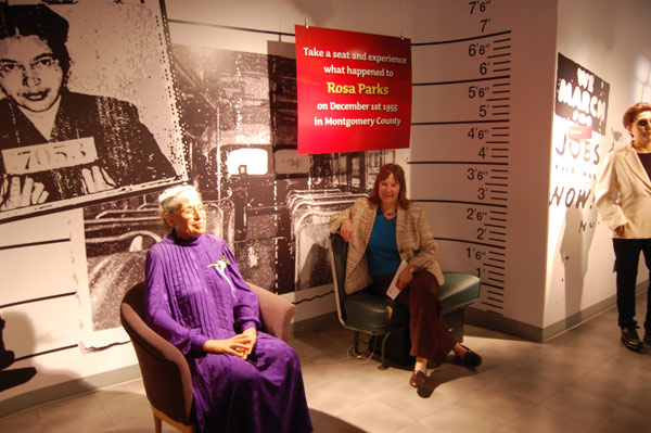 Rosa Parks At Madame Tussauds