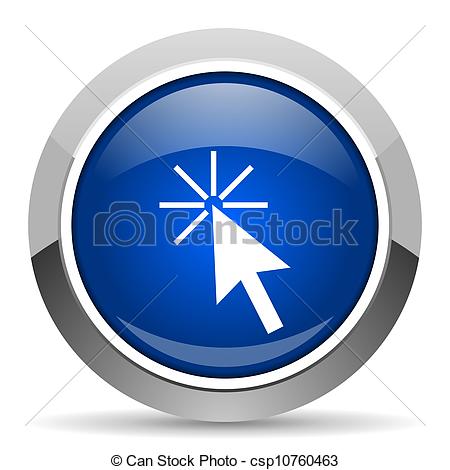 Stock Illustration Of Click Here Icon Csp10760463   Search Clip Art