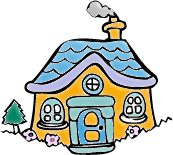 The Cottage Clipart Images Above Were Created Using Following Clipart
