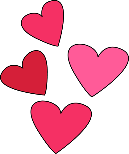 Valentine S Day Hearts Clip Art   Valentine S Day Hearts Image