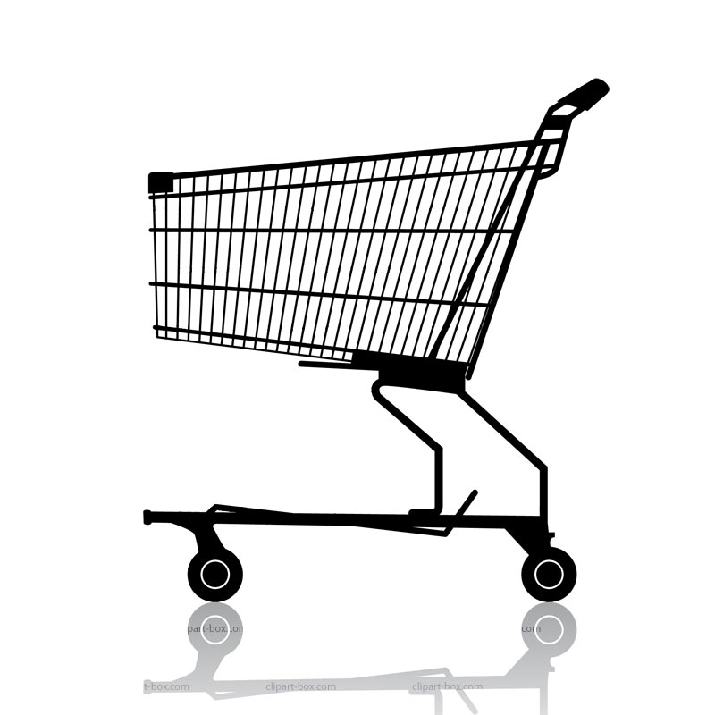 Clipart Shopping Trolley   Royalty Free Vector Design