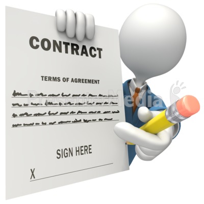 Contract Salesman Signature   Business And Finance   Great Clipart For