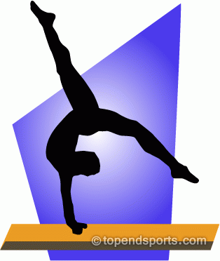 Gymnastics Clipart On Beam   Clipart Panda   Free Clipart Images