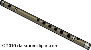 Musical Instruments   Flute 141009   Classroom Clipart