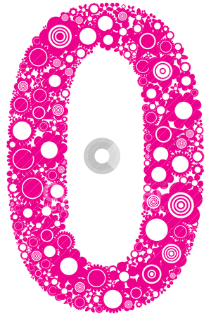Number 0 Stock Vector Clipart Illustration With Zero From