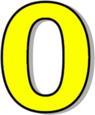 Number 0 Yellow   Http   Www Wpclipart Com Signs Symbol Alphabets