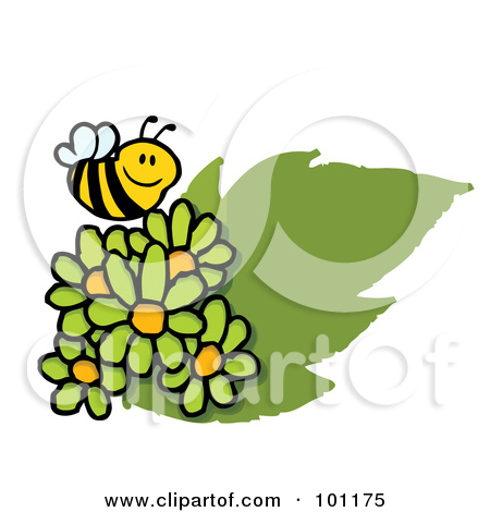 Pink Bee Clipart