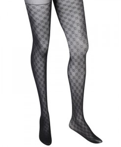 Sheer Lace Tights Create Interest To Any Simple Dress That Hits Just