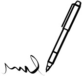 Signature Clipart 5301314 Writing Pen Vector Jpg