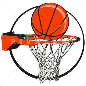 Sports Clipart Image Of Basketball Goal Net Hoop Rim Graphic Http
