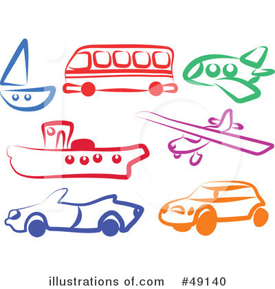 Transportation Clipart  49140   Illustration By Prawny