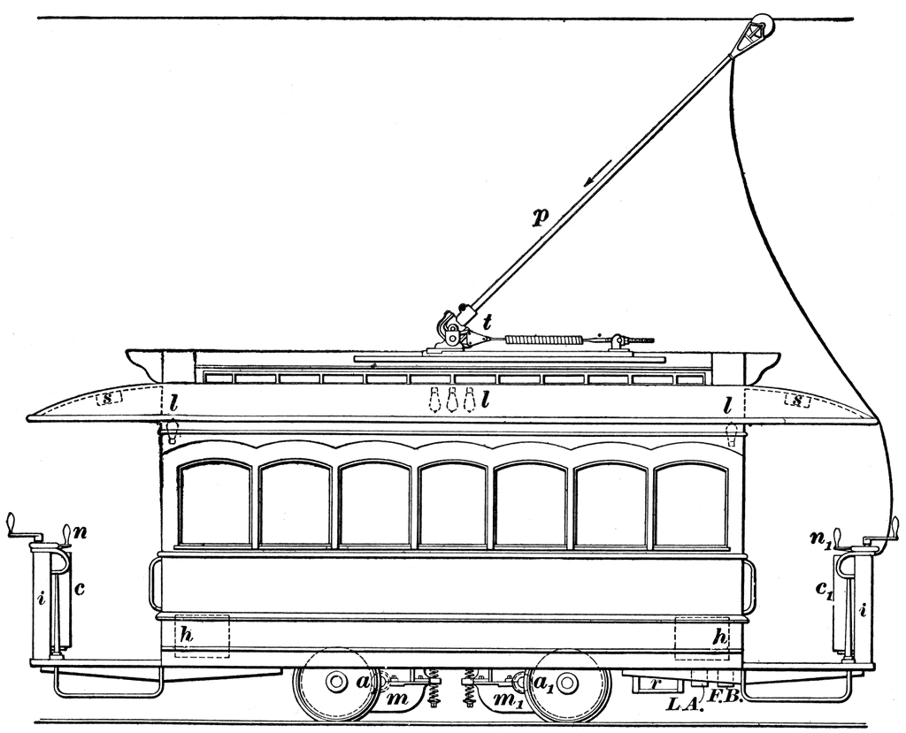Trolley Equipment   Clipart Etc