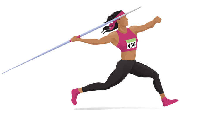 Women S Javelin   Clipart   The Arts   Media Gallery   Pbs    