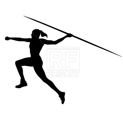 Women S Javelin Download Royalty Free Vector Clipart  Eps