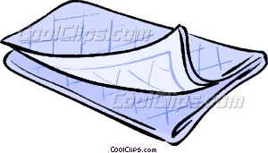 Blankets Vector Clip Art