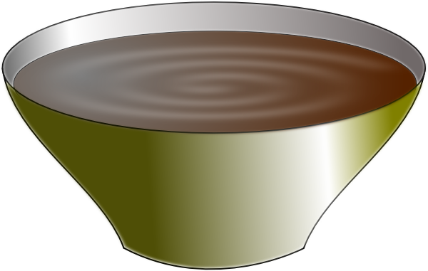 Bowl Of Pudding Clip Art At Clker Com   Vector Clip Art Online    
