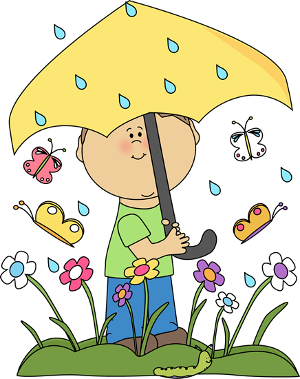 Boy In Spring Rain Png