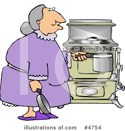 Funny Old Lady Clip Art