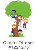 Kids Climbing Trees Clip Art  Rf  Tree Climbing Clipart