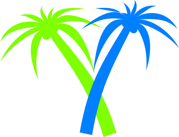 Palm Tree Clip Art At Clker Com   Vector Clip Art Online Royalty Free    