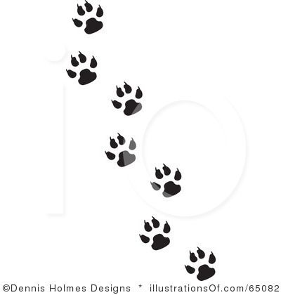Paw Print   Fisher Cat Paw Prints Badger   Room Parent Ideas