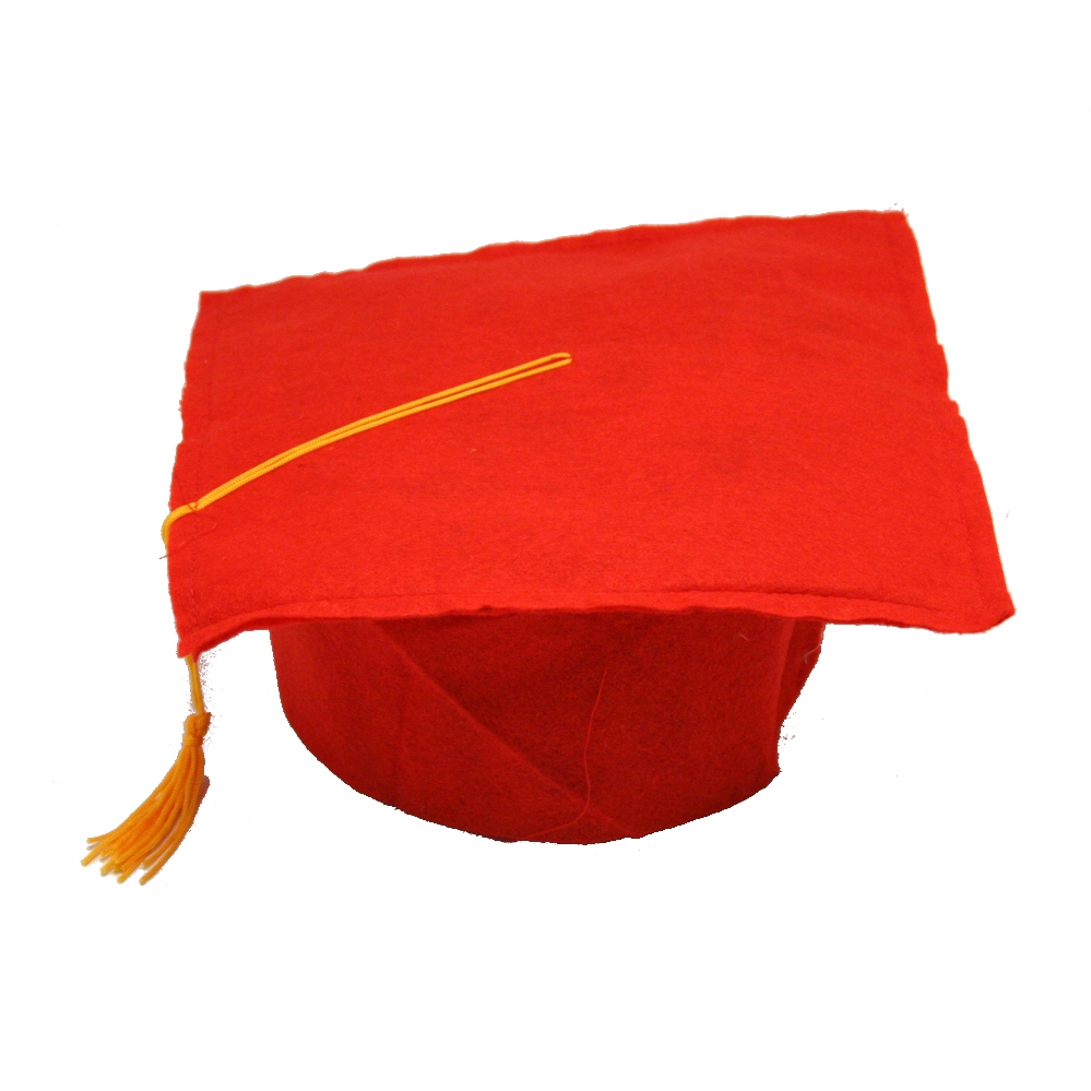 Red Graduation Cap Clip Art Pictures