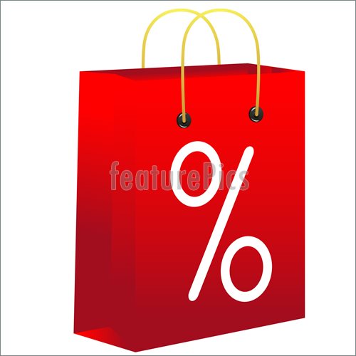 Red Shopping Bag Illustration  Clip Art To Download At Featurepics Com