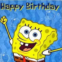 Spongebob Happy Birthday Photo  Happy Birthday Spongebob Birthday Jpg
