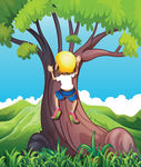 Tree Climbing Stock Illustrations  792 Tree Climbing Clip Art Images