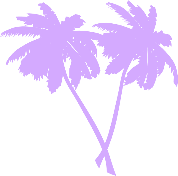 Vector Palm Trees Clip Art At Clker Com   Vector Clip Art Online    