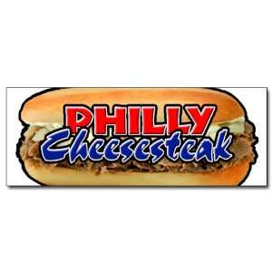 24 Philly Cheese Steak Decal Sticker Cheesesteak Everything Else