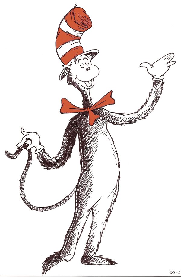 Cat In The Hat Hat   Best Image Coloring