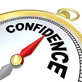 Confidence   Compass Leads You To Success And Growth   Clipart Graphic