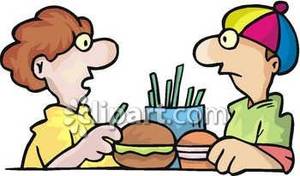 Eating Lunch With Friends Clipart Images   Pictures   Becuo