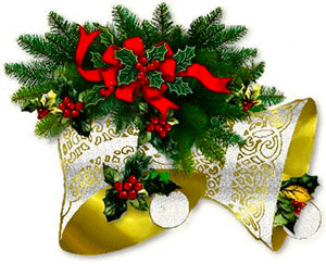 Free Christmas Bell Clipart   Animated Christmas Bells