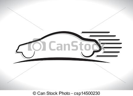   Speeding Car Automobile Iconsymbol    Csp14500230   Search Clip    