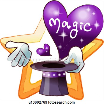 Stock Illustration Of Magic Show Hand Magic Top Hat Holding Heart