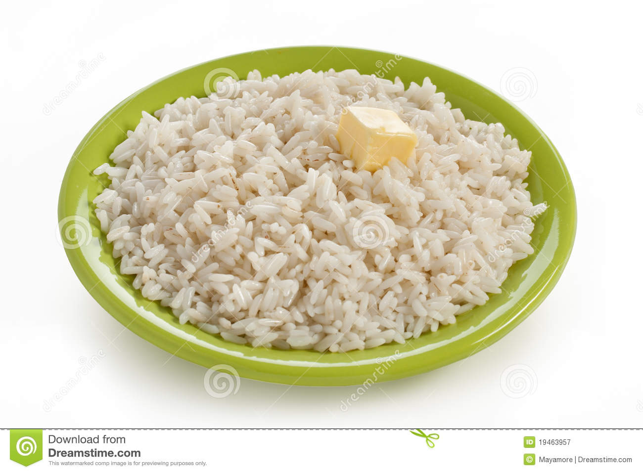 Bowl Of Rice Clip Art Boiled Rice In Plate