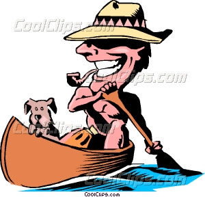 Canoe Cartoon