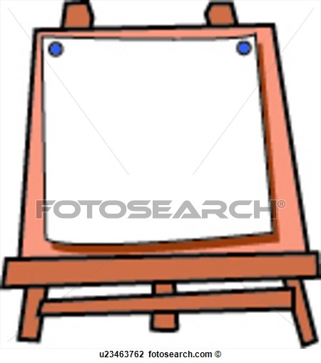 Clip Art   Character Draw Easel Computer Graphic  Fotosearch