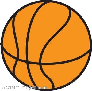 Clip Art Of A Basketball